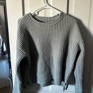 Aeropostale Gray Crew Neck Sweater